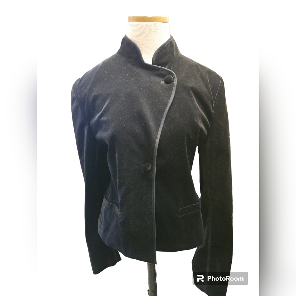 Black gap Velveteen jacket
